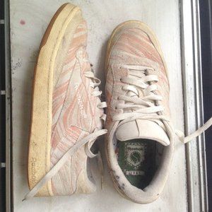 Reebok Pink Pattern Sneakers Eur 42